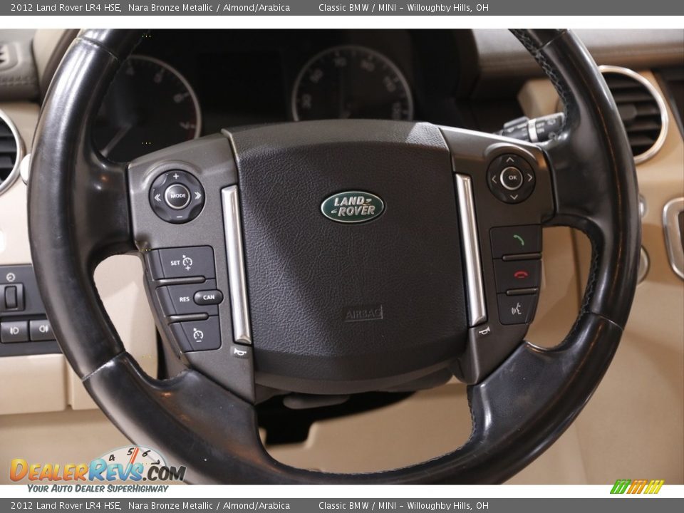 2012 Land Rover LR4 HSE Nara Bronze Metallic / Almond/Arabica Photo #7