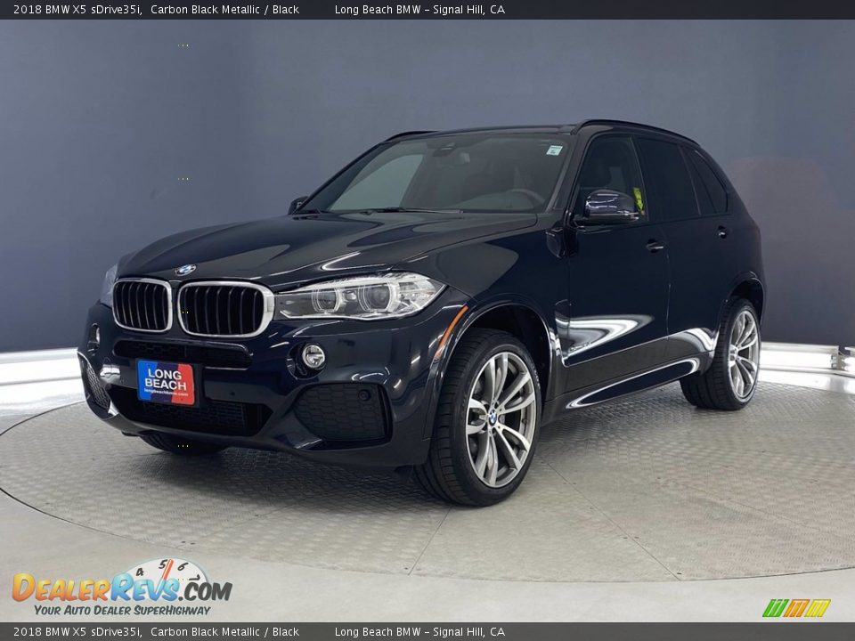 Carbon Black Metallic 2018 BMW X5 sDrive35i Photo #3