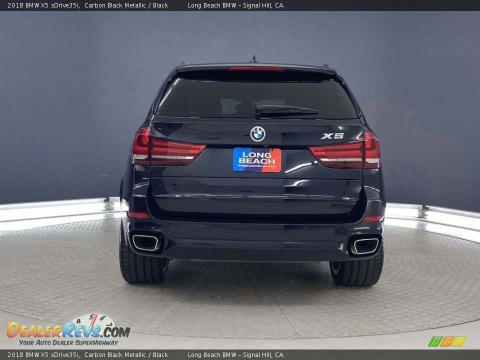 2018 BMW X5 sDrive35i Carbon Black Metallic / Black Photo #4