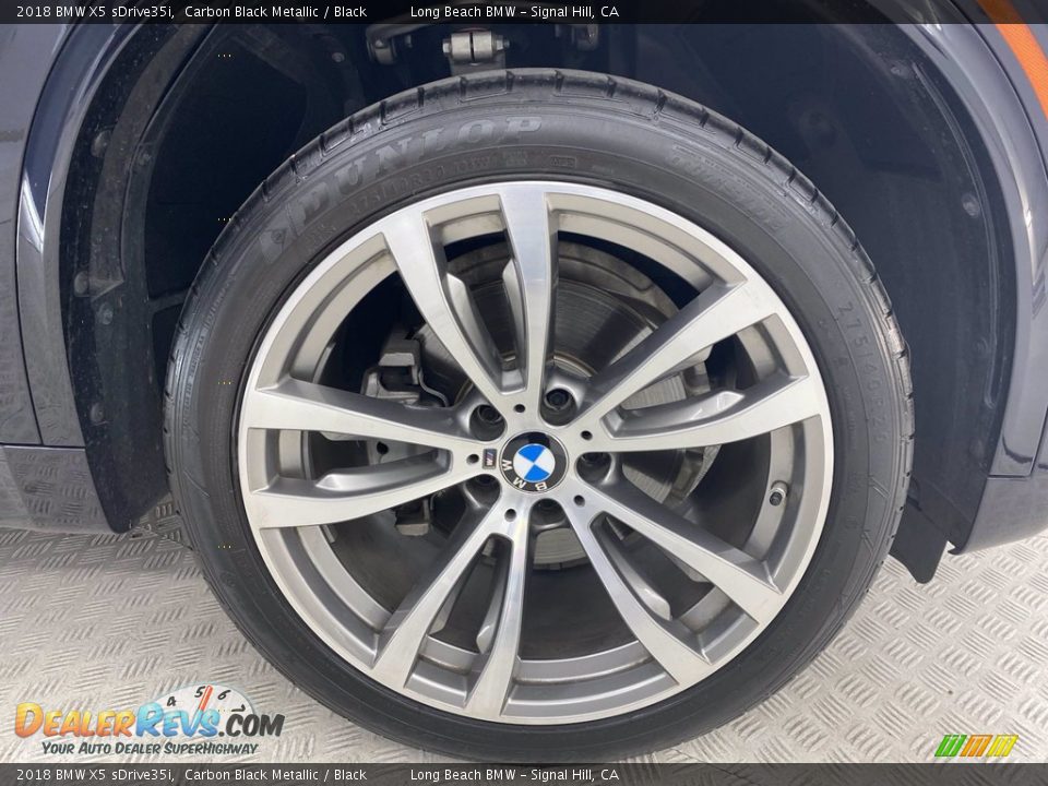 2018 BMW X5 sDrive35i Carbon Black Metallic / Black Photo #6