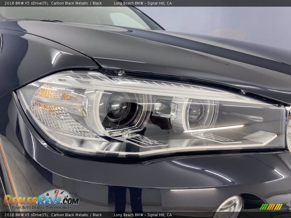 2018 BMW X5 sDrive35i Carbon Black Metallic / Black Photo #7