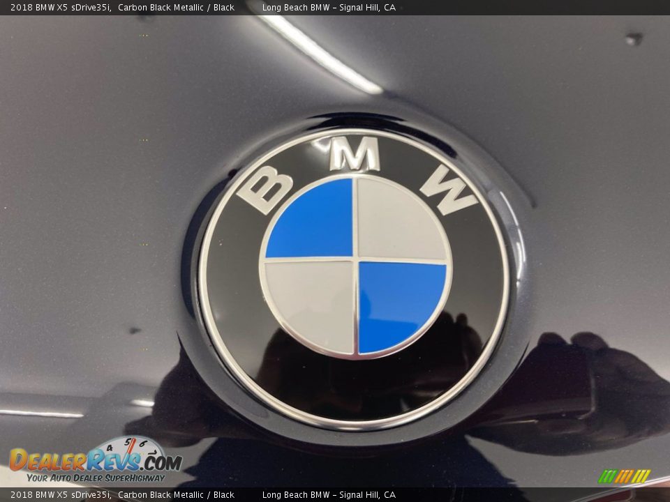 2018 BMW X5 sDrive35i Carbon Black Metallic / Black Photo #8