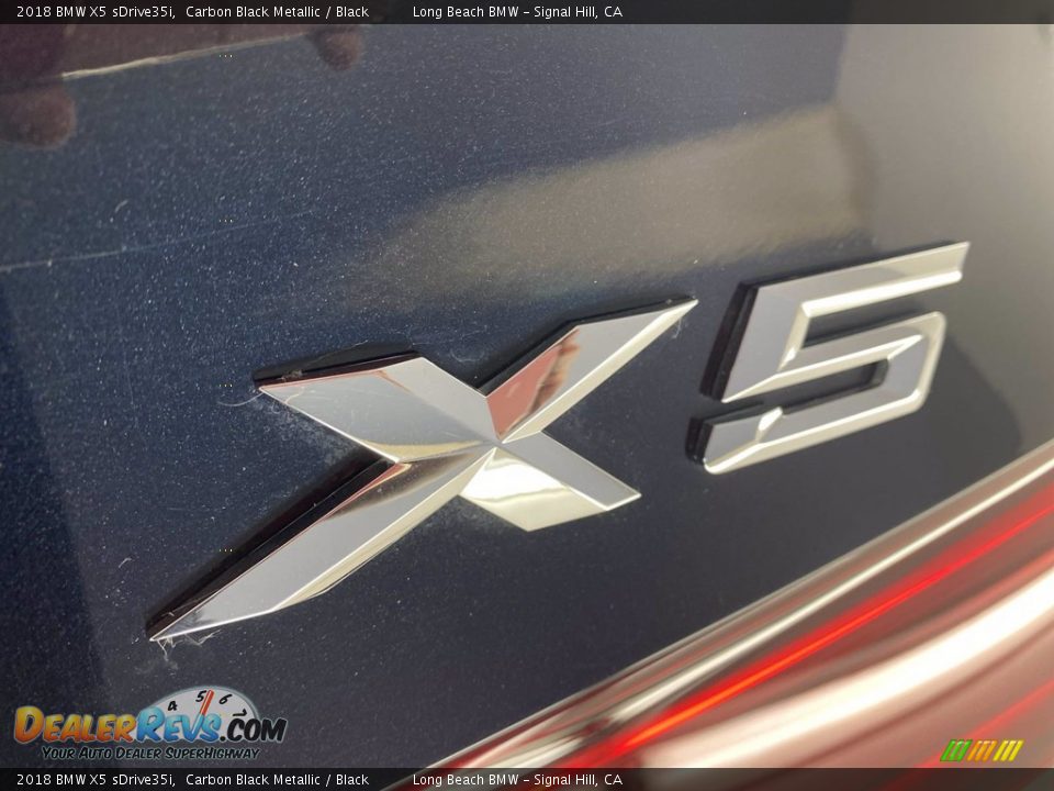 2018 BMW X5 sDrive35i Carbon Black Metallic / Black Photo #11