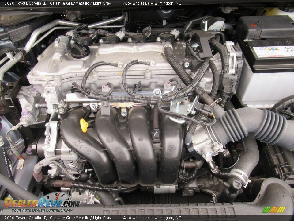 2020 Toyota Corolla LE Celestite Gray Metallic / Light Gray Photo #6