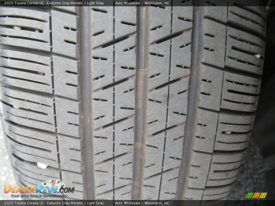 2020 Toyota Corolla LE Celestite Gray Metallic / Light Gray Photo #10
