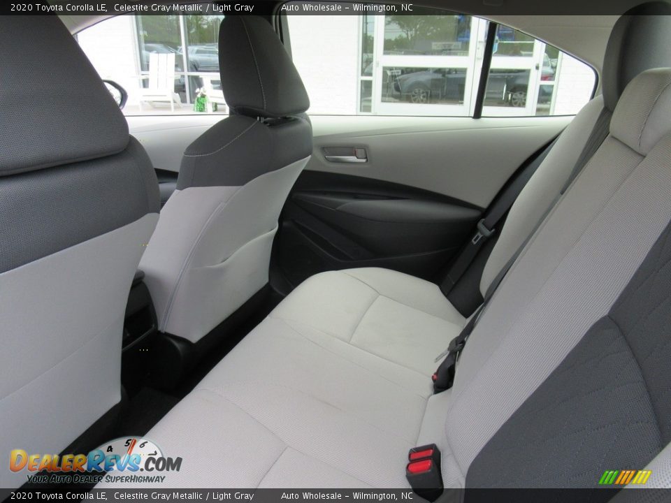 2020 Toyota Corolla LE Celestite Gray Metallic / Light Gray Photo #13