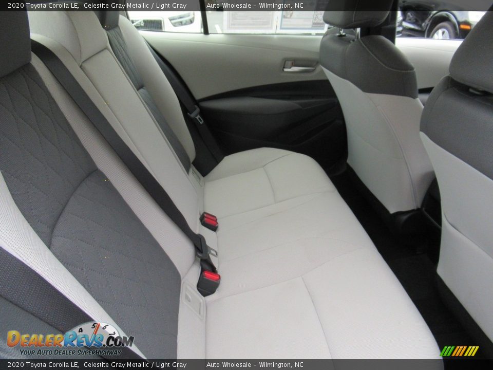 2020 Toyota Corolla LE Celestite Gray Metallic / Light Gray Photo #14