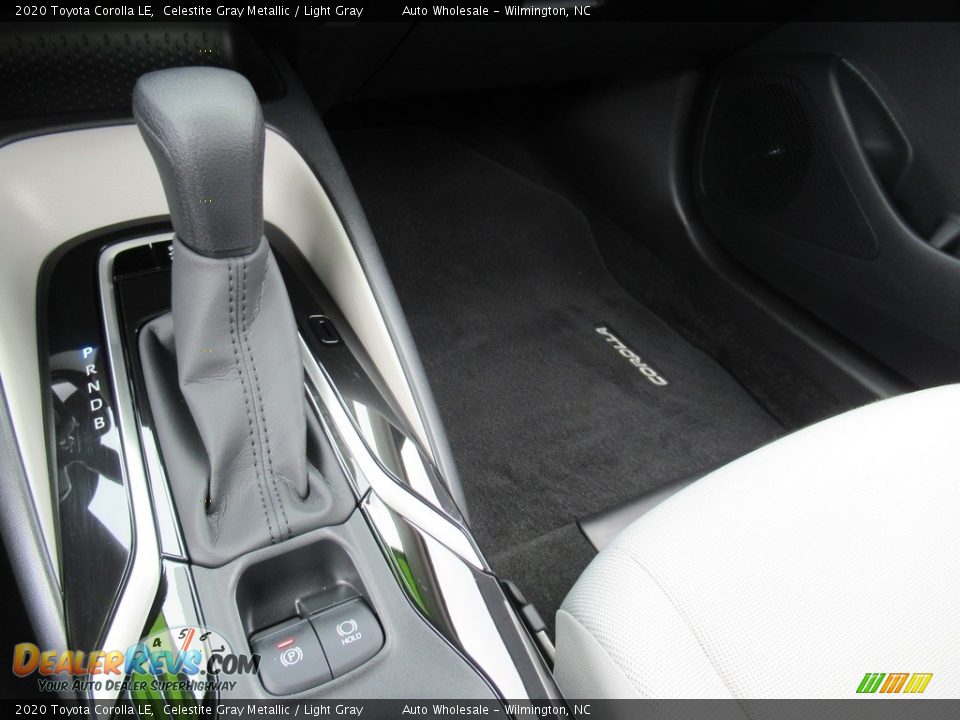 2020 Toyota Corolla LE Celestite Gray Metallic / Light Gray Photo #20