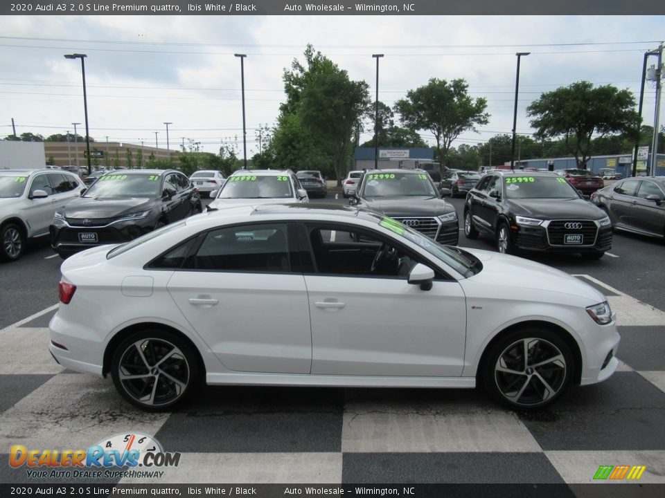 Ibis White 2020 Audi A3 2.0 S Line Premium quattro Photo #3