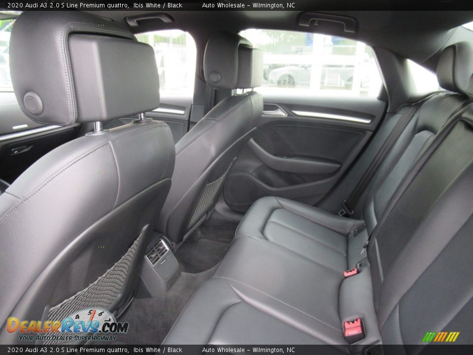 Rear Seat of 2020 Audi A3 2.0 S Line Premium quattro Photo #11