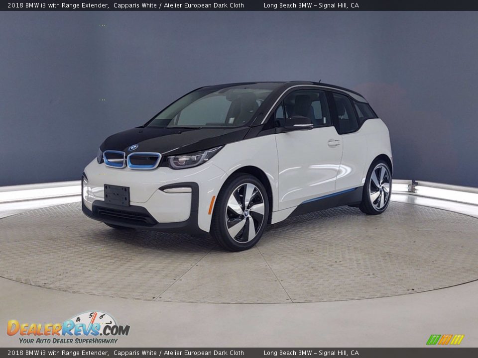 2018 BMW i3 with Range Extender Capparis White / Atelier European Dark Cloth Photo #3