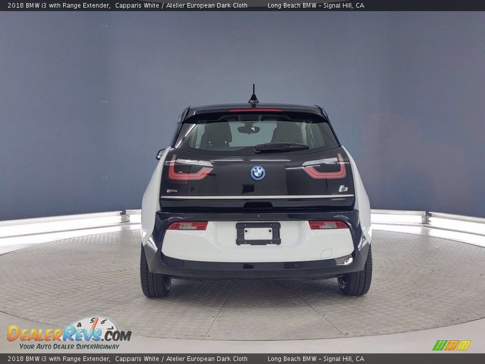 2018 BMW i3 with Range Extender Capparis White / Atelier European Dark Cloth Photo #4