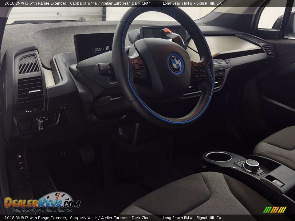 2018 BMW i3 with Range Extender Capparis White / Atelier European Dark Cloth Photo #7