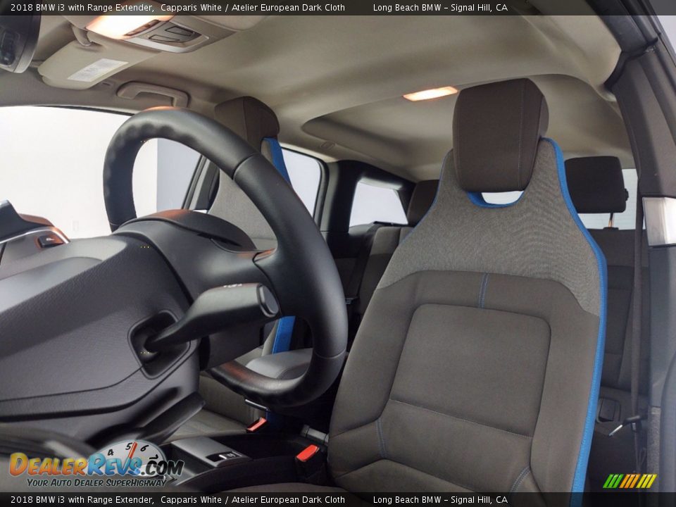 2018 BMW i3 with Range Extender Capparis White / Atelier European Dark Cloth Photo #10