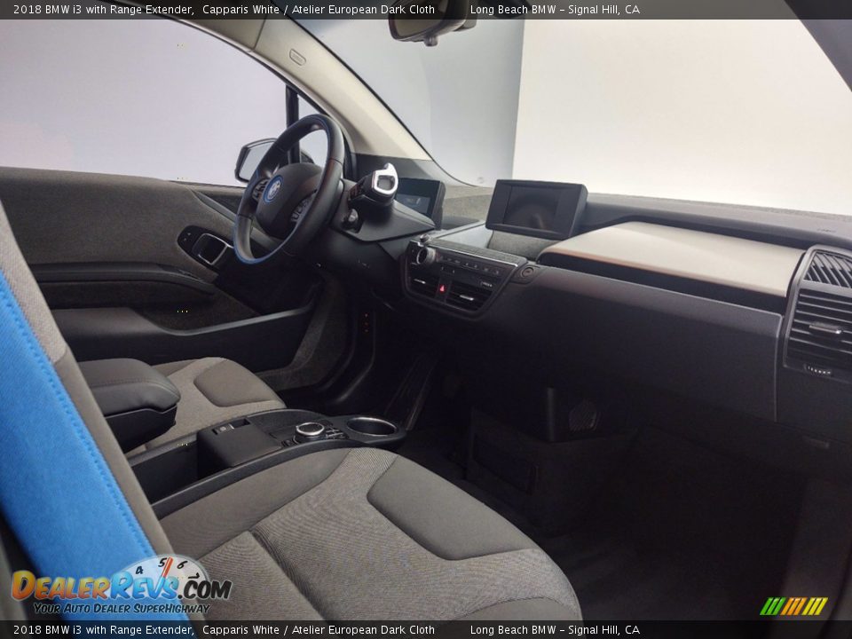 2018 BMW i3 with Range Extender Capparis White / Atelier European Dark Cloth Photo #25