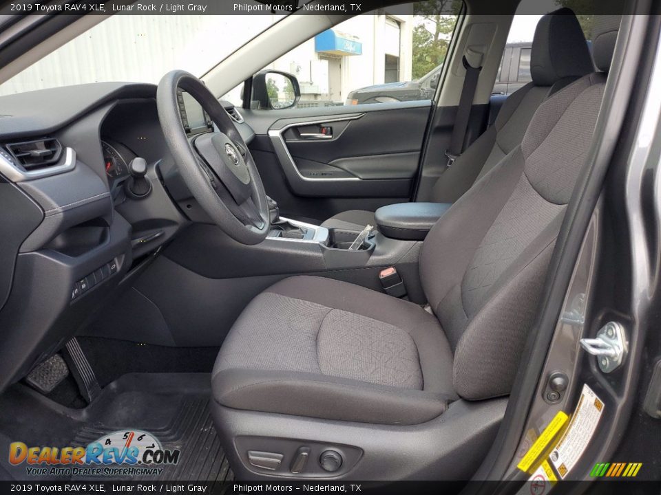 2019 Toyota RAV4 XLE Lunar Rock / Light Gray Photo #4
