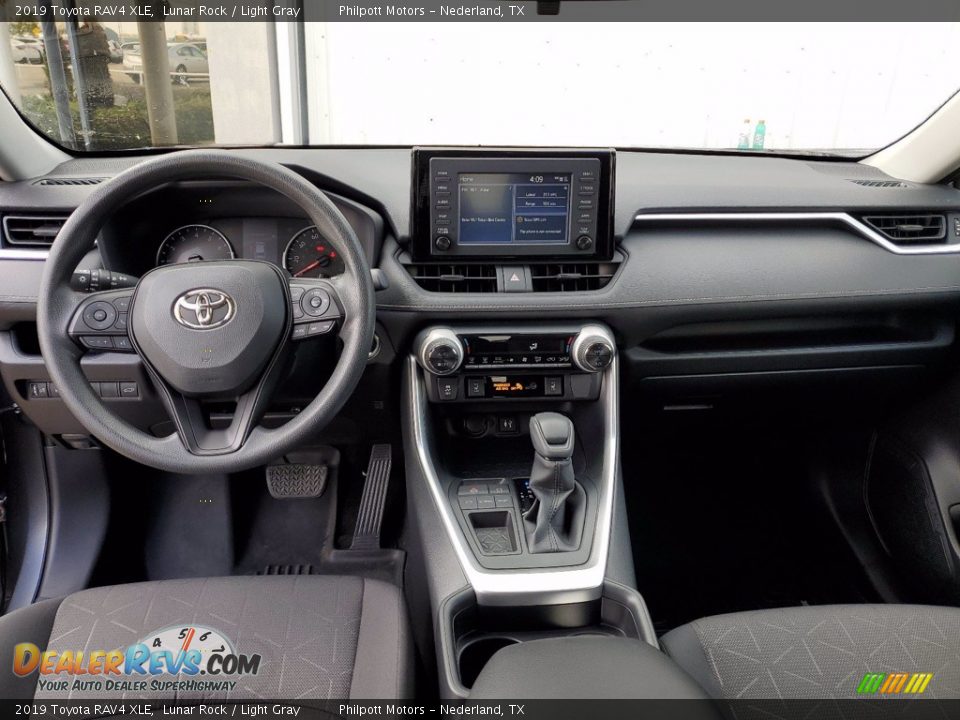 2019 Toyota RAV4 XLE Lunar Rock / Light Gray Photo #5