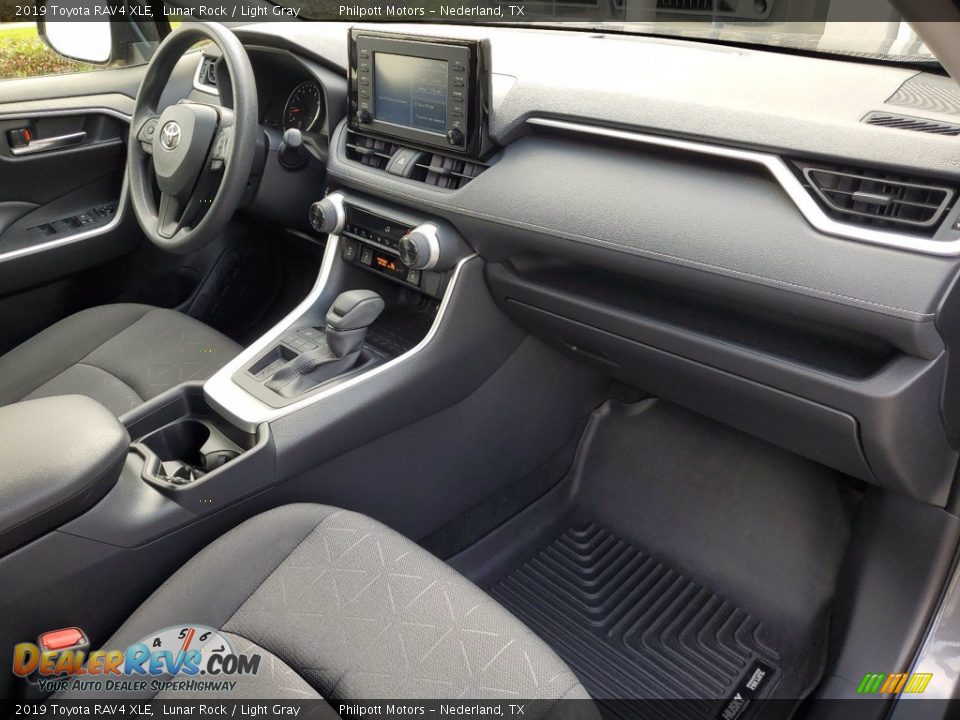 2019 Toyota RAV4 XLE Lunar Rock / Light Gray Photo #27