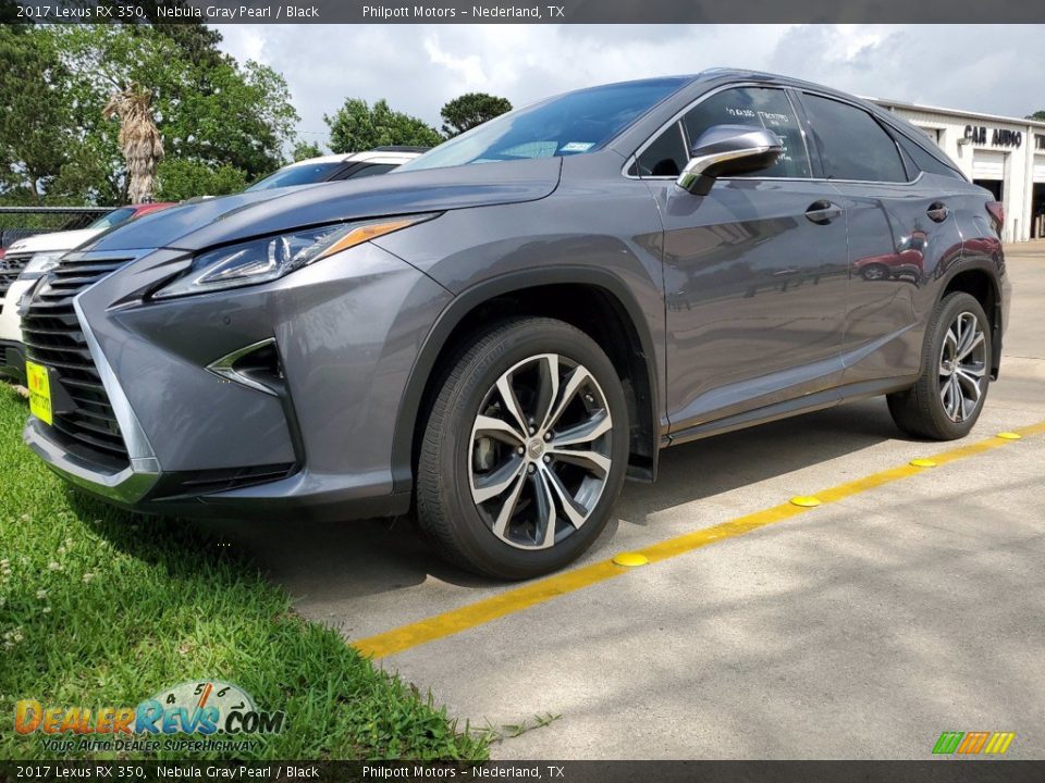 2017 Lexus RX 350 Nebula Gray Pearl / Black Photo #2