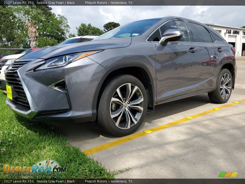 2017 Lexus RX 350 Nebula Gray Pearl / Black Photo #2