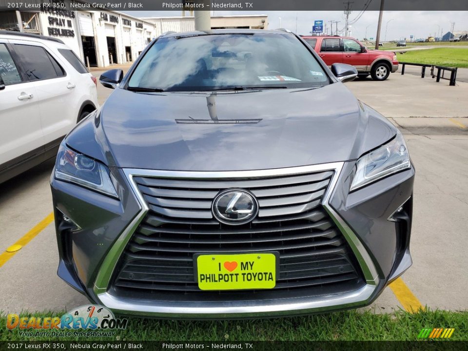 2017 Lexus RX 350 Nebula Gray Pearl / Black Photo #9