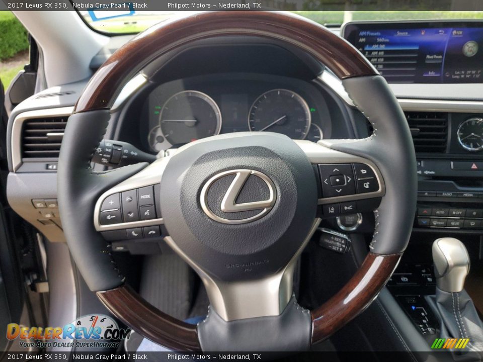 2017 Lexus RX 350 Nebula Gray Pearl / Black Photo #15