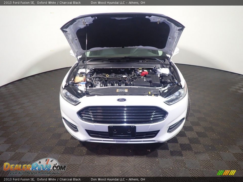2013 Ford Fusion SE Oxford White / Charcoal Black Photo #5