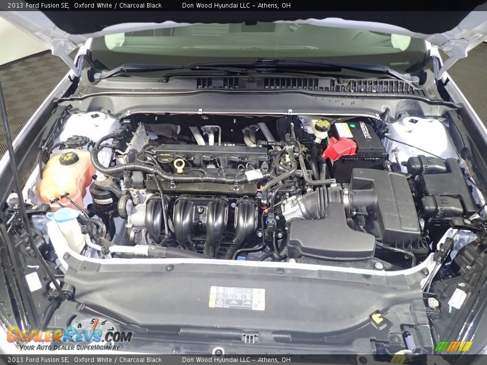 2013 Ford Fusion SE Oxford White / Charcoal Black Photo #6