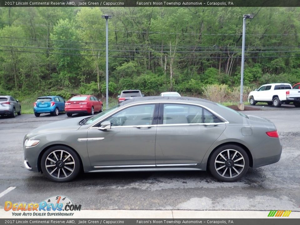 Jade Green 2017 Lincoln Continental Reserve AWD Photo #6