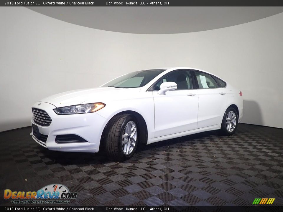 2013 Ford Fusion SE Oxford White / Charcoal Black Photo #7