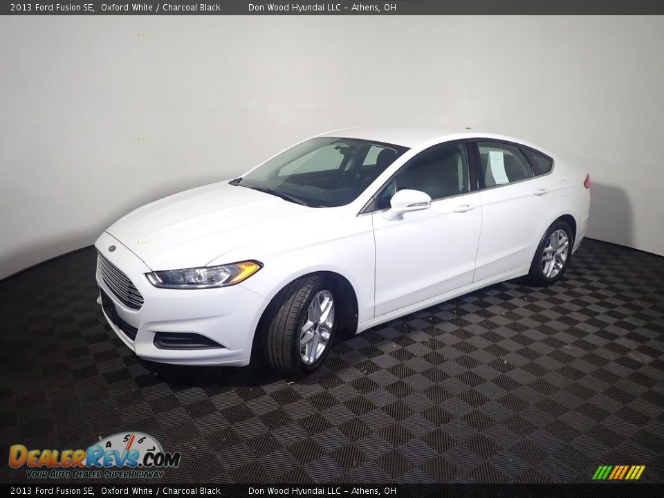 2013 Ford Fusion SE Oxford White / Charcoal Black Photo #8