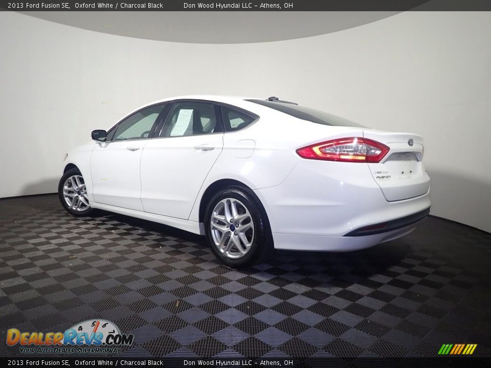 2013 Ford Fusion SE Oxford White / Charcoal Black Photo #10