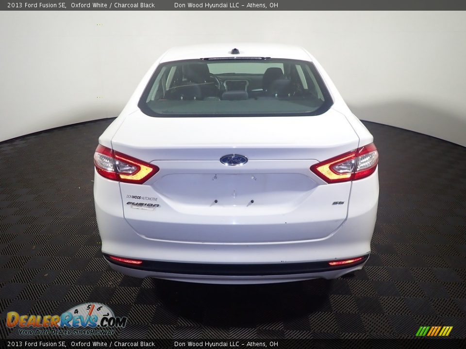 2013 Ford Fusion SE Oxford White / Charcoal Black Photo #12