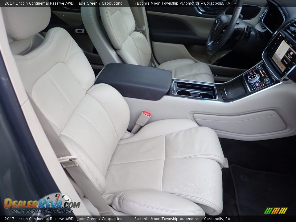 Front Seat of 2017 Lincoln Continental Reserve AWD Photo #11