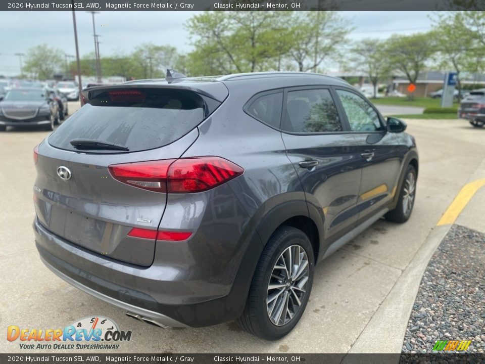 2020 Hyundai Tucson SEL AWD Magnetic Force Metallic / Gray Photo #2