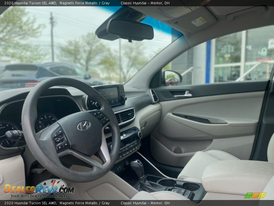 2020 Hyundai Tucson SEL AWD Magnetic Force Metallic / Gray Photo #3