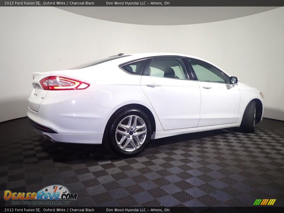 2013 Ford Fusion SE Oxford White / Charcoal Black Photo #15