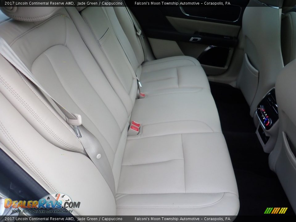 Rear Seat of 2017 Lincoln Continental Reserve AWD Photo #14