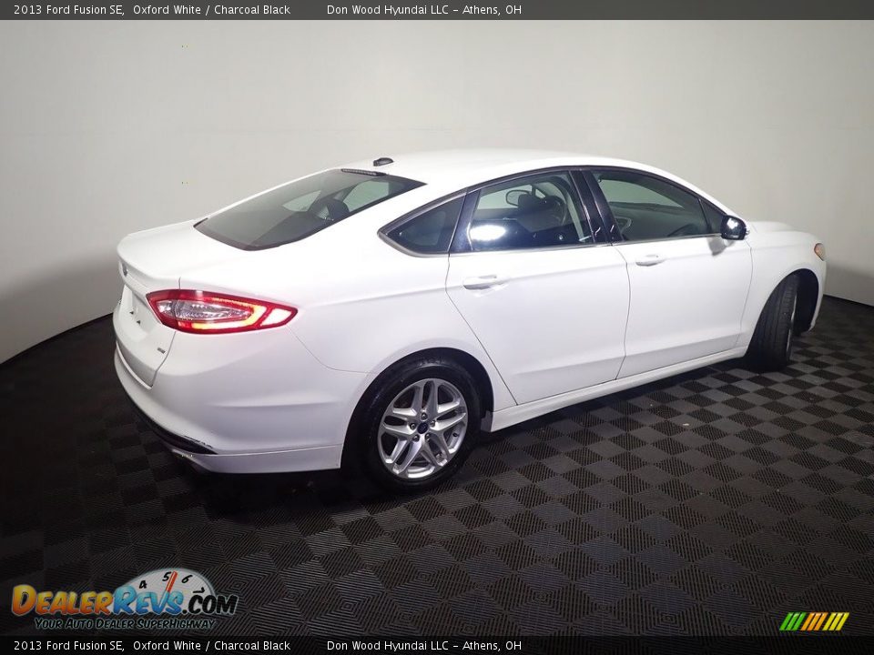 2013 Ford Fusion SE Oxford White / Charcoal Black Photo #16