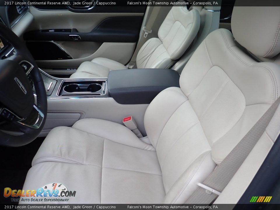 Front Seat of 2017 Lincoln Continental Reserve AWD Photo #15