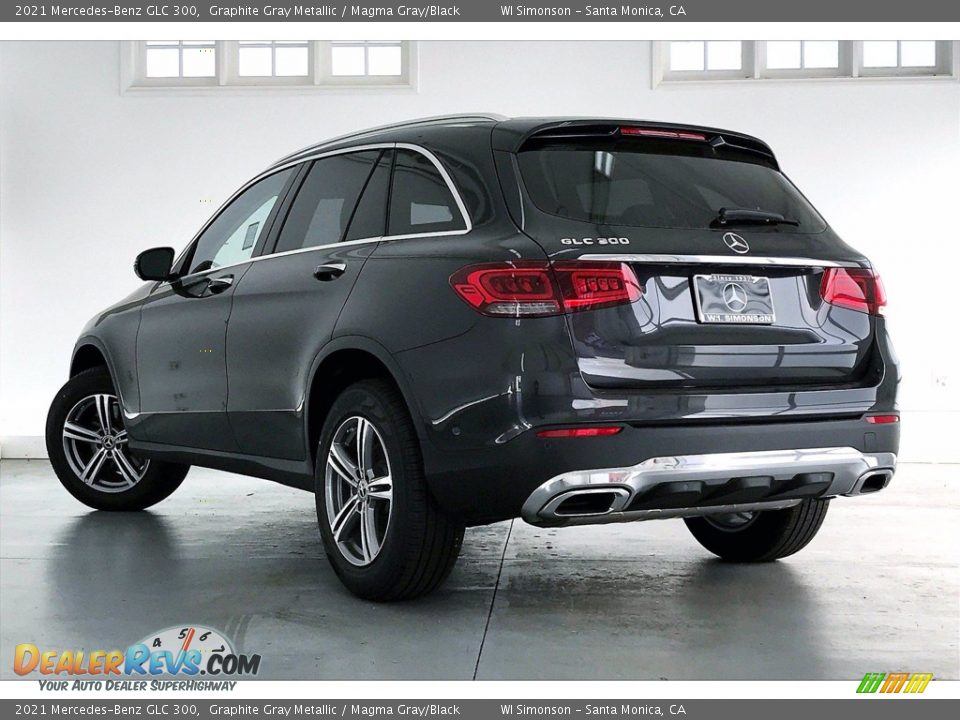 2021 Mercedes-Benz GLC 300 Graphite Gray Metallic / Magma Gray/Black Photo #2