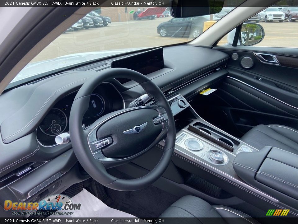 Dashboard of 2021 Genesis GV80 3.5T AWD Photo #3