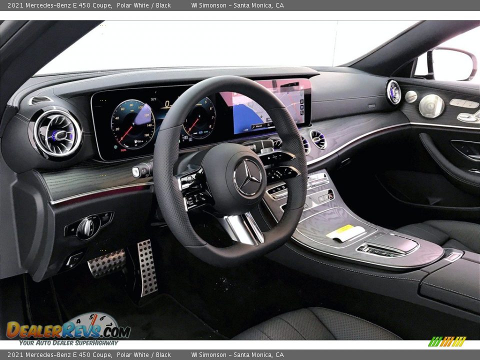 2021 Mercedes-Benz E 450 Coupe Polar White / Black Photo #4