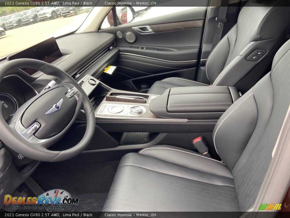 Front Seat of 2021 Genesis GV80 2.5T AWD Photo #4