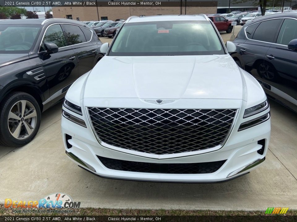 2021 Genesis GV80 2.5T AWD Alta White / Black Photo #2