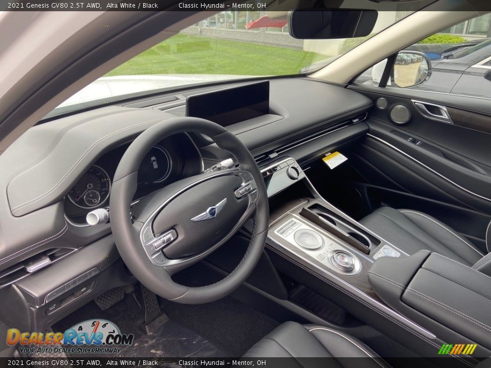 Dashboard of 2021 Genesis GV80 2.5T AWD Photo #3