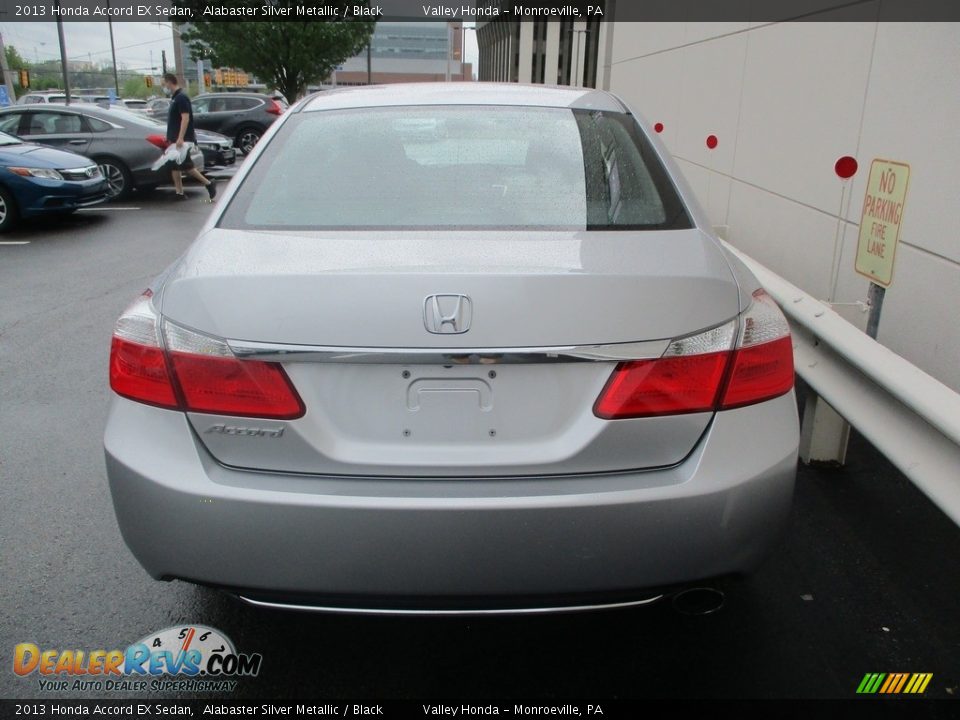 2013 Honda Accord EX Sedan Alabaster Silver Metallic / Black Photo #4