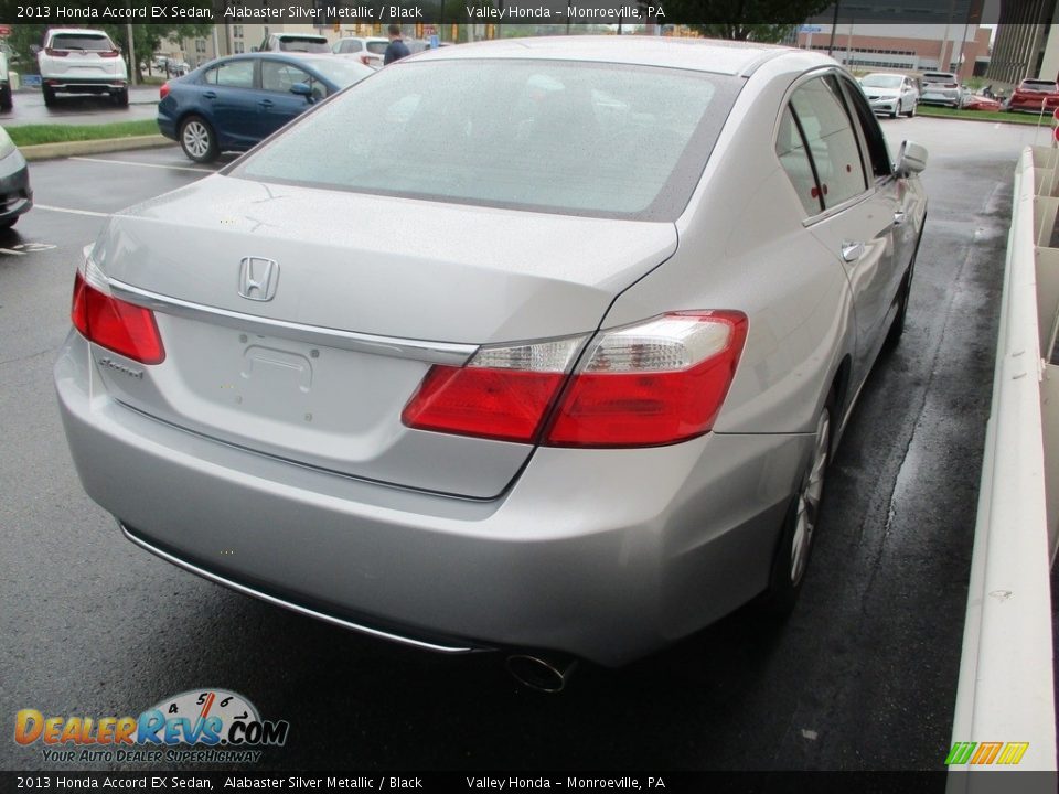 2013 Honda Accord EX Sedan Alabaster Silver Metallic / Black Photo #5