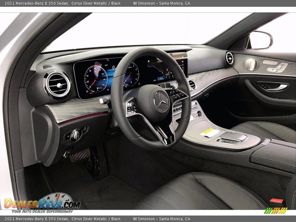 2021 Mercedes-Benz E 350 Sedan Cirrus Silver Metallic / Black Photo #4