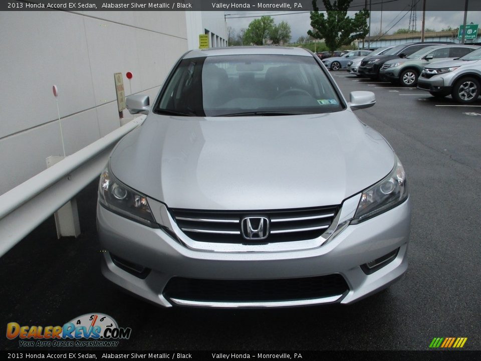 2013 Honda Accord EX Sedan Alabaster Silver Metallic / Black Photo #8